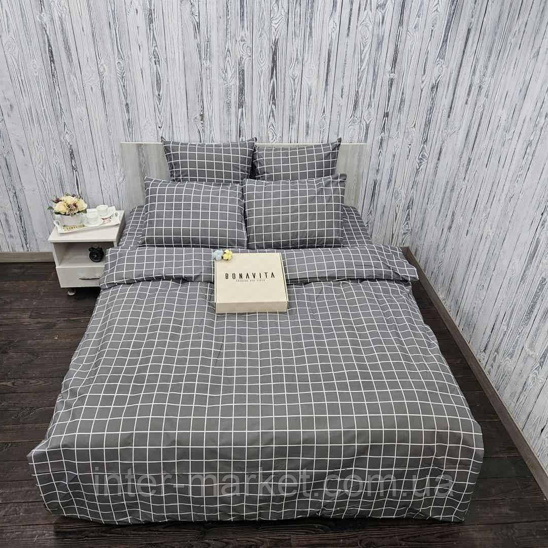 Двуспальний комплект якісної постільної білизни Бязь Gold Lux 180*200