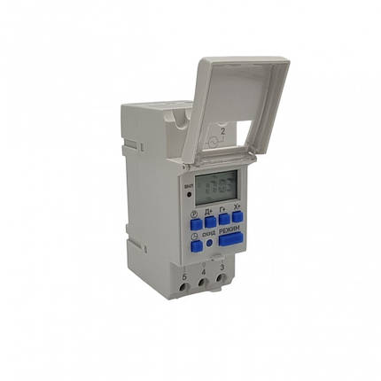 Таймер електронний тижневий AHC20A 20А-1NO+1NC TAKEL, фото 1