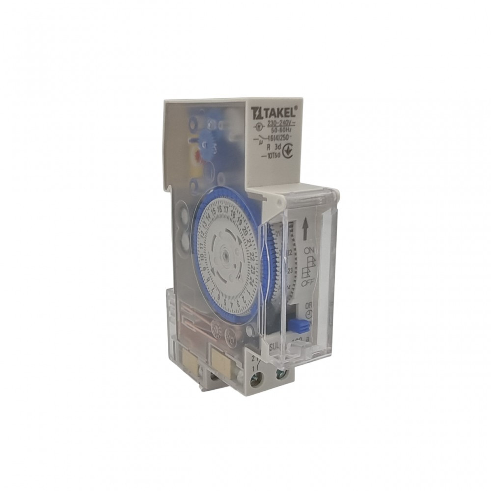 Таймер електромеханічний добовий SUL-180A 16A TAKEL