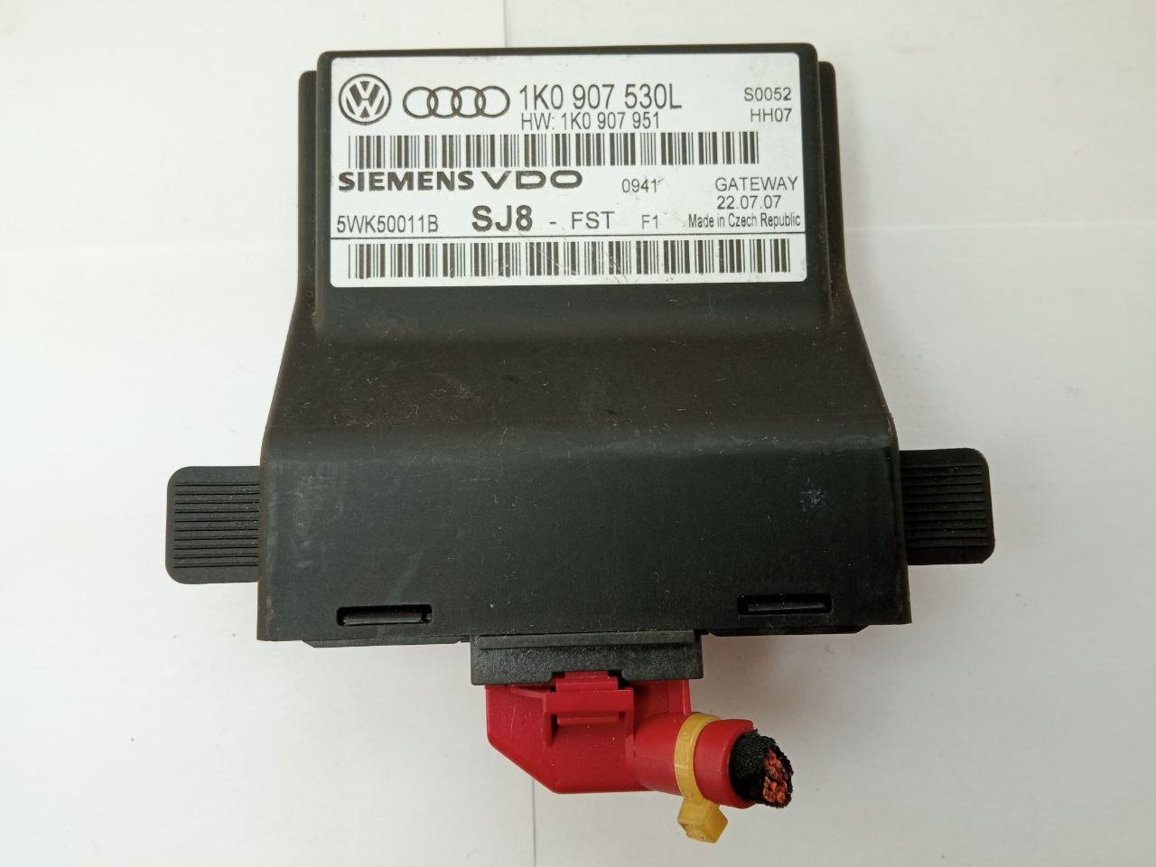 Електронний блок керування Volkswagen Golf5 / Audi Siemens 1K0 907 530 L / 1K0907530L / 5WK 500 11B / 5WK50011B / SJB