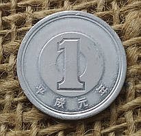 1 ієна 1989 року. Японiя