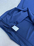 Футболка Kiton чоловіча темно-синя якість преміумбавовна, фото 7
