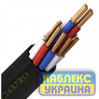 Кабель КВВГ нг 4х1 КОБЛЕКС, контрольний кабель для малопотужних пристроїв, негорючий KUc21-241 (на відріз)