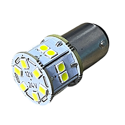 Світлодіодна автомобільна лампа R5 12-24В 2 контакти 18 SMD