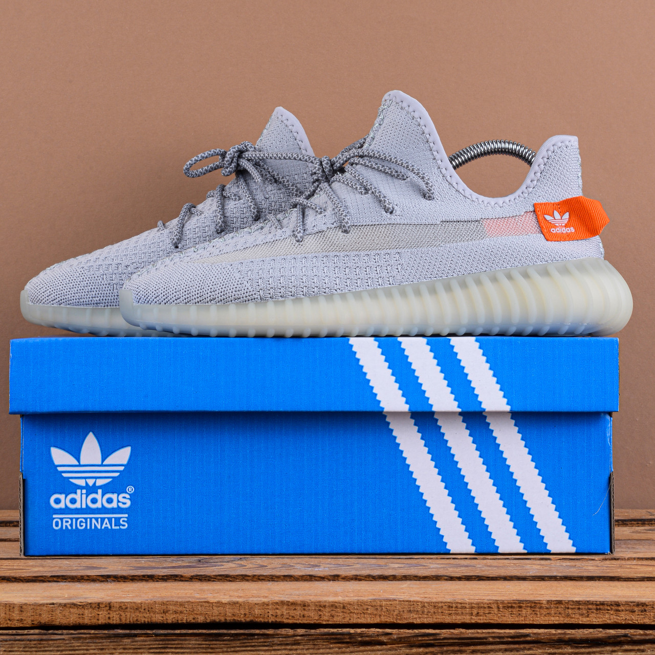 Чоловічі Кросівки Adidas Yeezy boost 350 сірі
