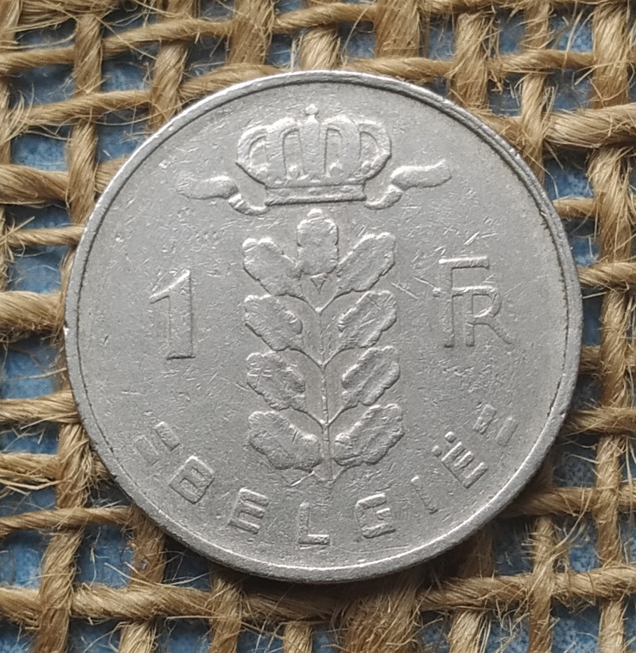 1 франк 1959 року. Бельгiя