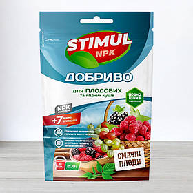 Добриво кристалічне Stimul NPK, 200г, для плодово-ягідних кущів