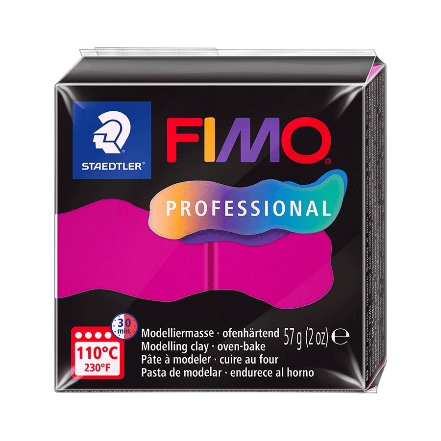 Пластика Professional, Маджента, 57 г, Fimo, фото 1