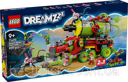 Конструктор Lego Dreamzz Вантажівка Матео з аерозольною фарбою 71499