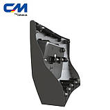 Молдинг (накладка) двері задні ліві під номер Ford Transit 2014 [СМ Onka] 2368616, фото 2