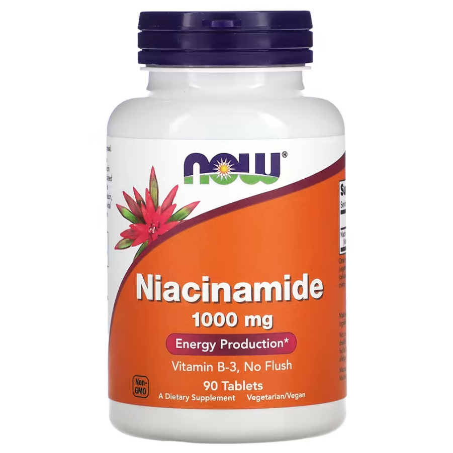 Niacinamide 1000 мг Now Foods 90 таблеток