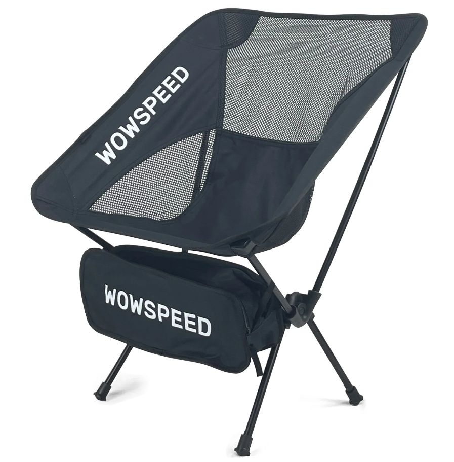 Крісло туристичне компактне складане в чохлі WowSpeed 212C / Стілець кемпінговий, фото 1