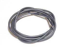 Провід мідний 17AWG у силіконовій ізоляції чорний