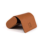 ⇒ KBEAR Leather Case (Brown) - футляр кейс для зберігання та перенесення IEM навушників, фото 2