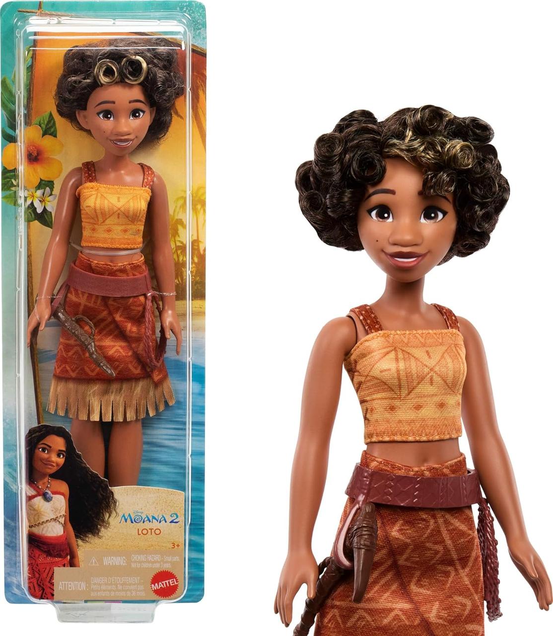 Лялька Лото із Моана 2 Mattel Disney Moana 2 Loto Fashion Dol