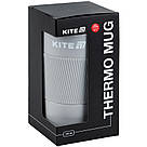 Термокружка Kite K25-458-1, 510 мл, сіра, фото 5
