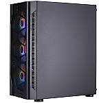 Корпус 1stPlayer D4-BK-4F1 Black без БЖ, фото 7