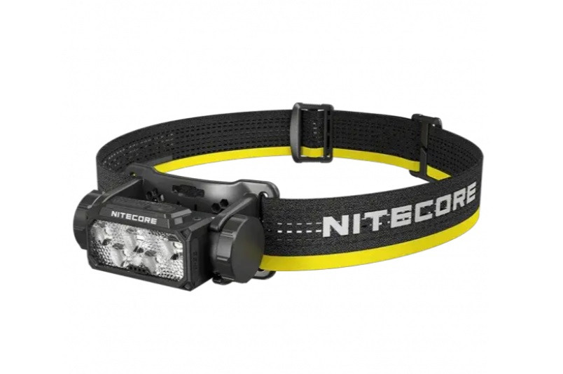 Налобний ліхтар Nitecore HC60 UHE USB Type-C 1600лм (10 режимів) з білим та червоним світлом