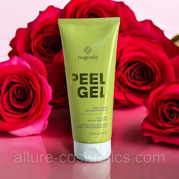 Пілінг-скатка для шкіри обличчя Bogenia Peeling Gel BG443 200мл