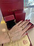 Cartier кільце та браслет із ЗУБЧИКАМИ / Cartier комплект, фото 11