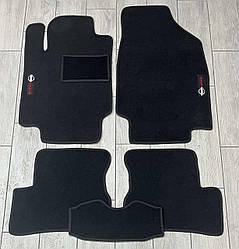 Ворсові килимки в салон для Nissan Micra 2003-2012 / Нісан Мікра килимки ворсові