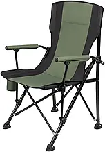Стілець розкладаний Skif Outdoor Attache Чорний/Зелений