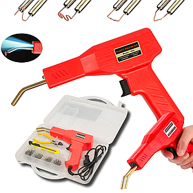 Набір для ремонту бамперів, пластикових деталей H-50 (50 Вт+200 скоб) Гарячий степлер (паяльник) Термостеплер