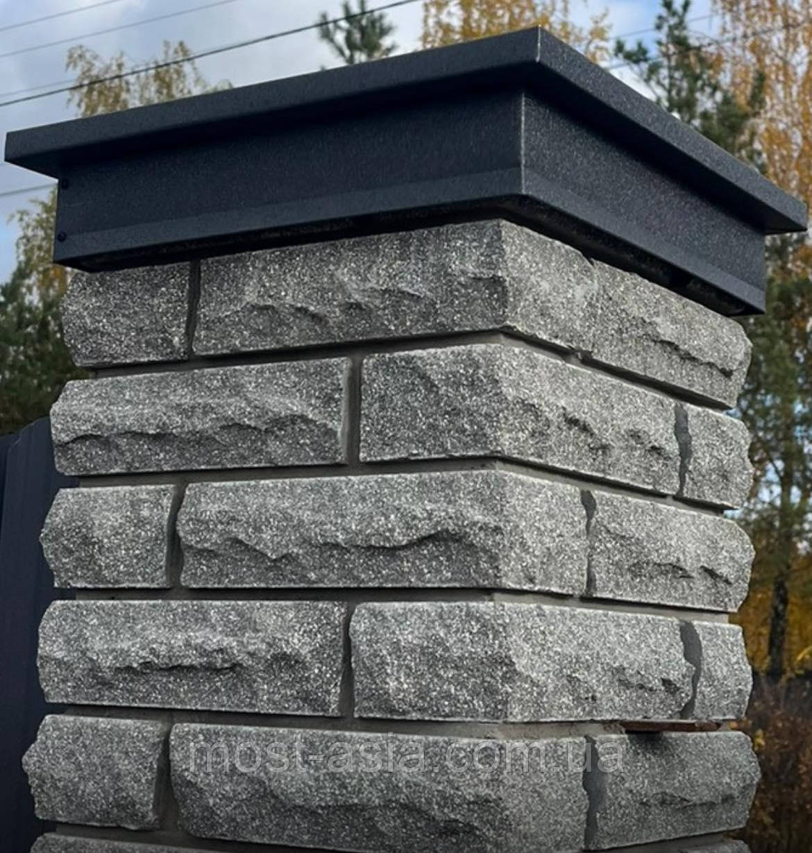 Крышки для забора из профнастила.