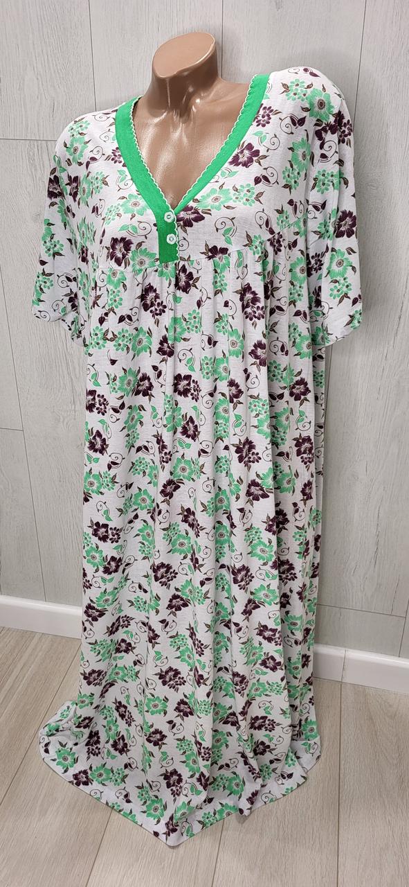 Бавовняна Нічна сорочка великого розміру 64 Супербатал, фото 1