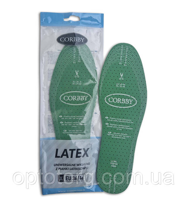 Устілка з латексної піни універсальні Corbby