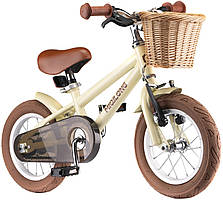 Дитячий велосипед Miqilong RM 12" бежевий