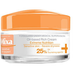 Крем для обличчя Mixa Anti-Dryness для дуже сухої чутливої шкіри 50 мл 3600550932768 smart