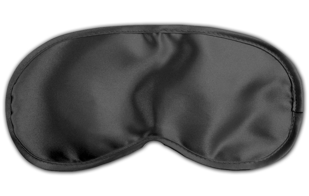 Маска атласна для ігор БДСМ Pipedream Fetish Fantasy Series SATIN LOVE чорна, фото 1