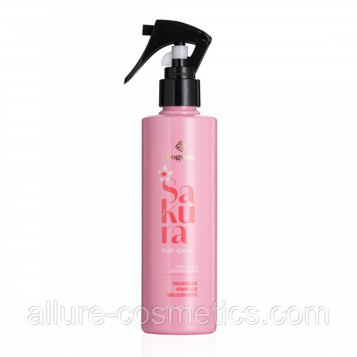 Термозахисний спрей для волосся Sakura Hair Spray Bogenia BG434 №004 250мл