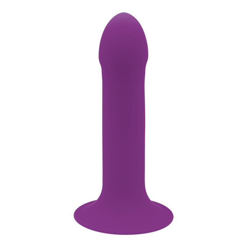 Фалоїмітатор термореактивний Adrien Lastic Hitsens 6 на присоску, фіолетовий