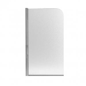 Штора на ванну Qtap Standard CRM407513APL скло Pear 6 мм, 75х140 см, ліва