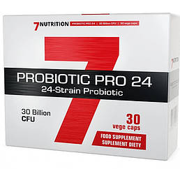 Probiotic Pro 24 Strain 30 Billon CFU + Prebiotic, 30 капсул