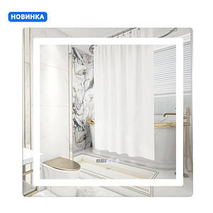Дзеркало Qtap Mideya 800x800 з LED-підсвіткою Touch, з антизапотіванням, диммером, регіт. яскравості QT2078NCF8080W