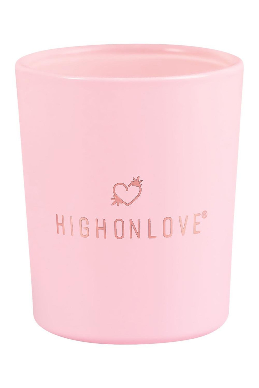 Масажна свічка для чуттєвого масажу High On Love з ароматом мигдалю та кокоса, 35 г