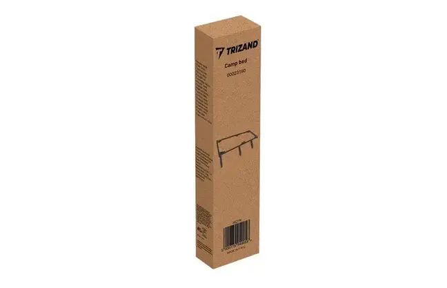 Розкладне ліжко для риболовлі та кемпінгу Trizand 189×70 см Black 23190, Польща, фото 3