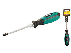 Викрутка посилена хрестова PH2x100 45-8210 ТМ MASTER TOOL