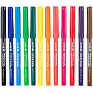 Набір фломастерів на водній основі Kitе 12 шт HW25-447-2, фото 2