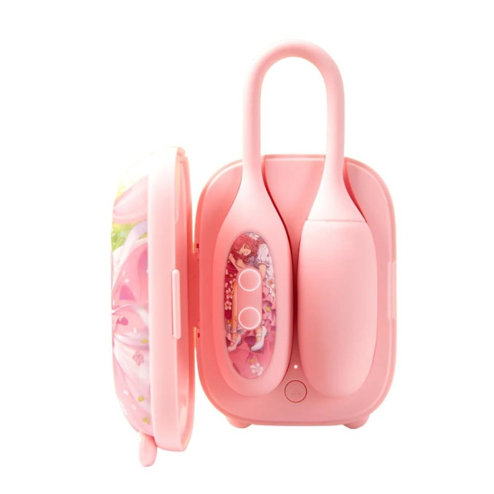 Віброяйцо та вакуумний стимулятор для клітора 2в1 BeYourLover Magic Suitcase в зарядному кейсі