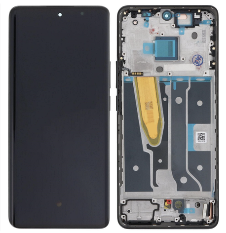 Дисплей Realme 11 Pro /11 Pro+ чорний, Amoled, оригінал PRC з рамкою, Astral Black, фото 1
