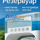 Портативний вентилятор з розпилювачем і зволожувачем 3-в-1 USB настільний, міні кондиціонер з LED підсвічуванням, фото 6