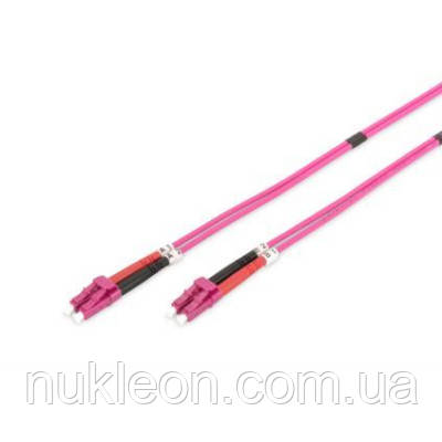 Популярний! Оптичний патчкорд Digitus LC/UPC-LC/UPC, 50/125, MM, OM4, duplex, 7м (DK-2533-07-4) - Краща якість тільки на