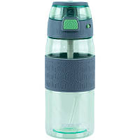 Популярний! Поїльник-непроливайка Kite 600 мл, зелено-сіра (K24-1201-2) - Краща якість тільки на Nukleon.com.ua