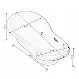 Ванна дитяча OWLS 86 см grey, фото 2