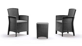 Набір садових меблів BICA Lido terrace, графіт