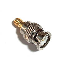 Перехідник BNC-male (штир) - RP SMA-female (штир) реверсивний